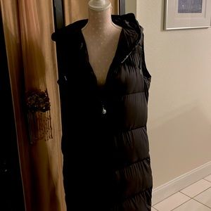 DAILY SPORTS Quilted Long Vest Weatherproof windproof